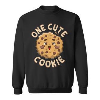 One Cute Cookie Chocolate Chip Cookies Sweatshirt - Thegiftio UK