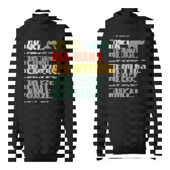 Onkel Der Mann Der Mythos Der Beste Komplize Cooler Onkel Sweatshirt - Seseable