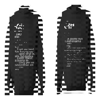 Oria Definición De Nombre Diccionario Divertido Camisa de entrenamiento - Regaloses