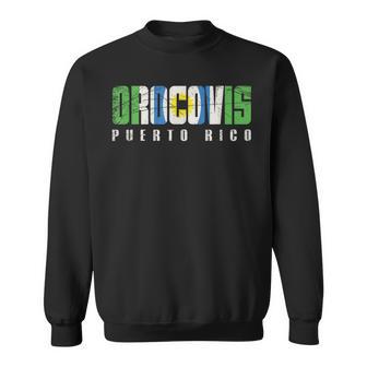 Orocovis City In Puerto Rico Orocovis Flag Sweatshirt - Thegiftio