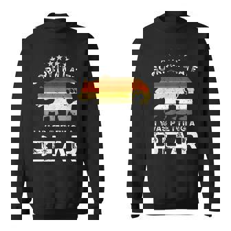 Oso Gay Orgullo Divertido Pata Retro Look Camisa de entrenamiento - Regaloses