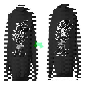 Oswald Rabbit Waving Hello Vintage Bunny Sweatshirt | Seseable FR