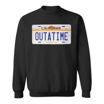 Outatime Classiccifi Retro Future California Placa De Matrícula Camisa de entrenamiento - Regaloses