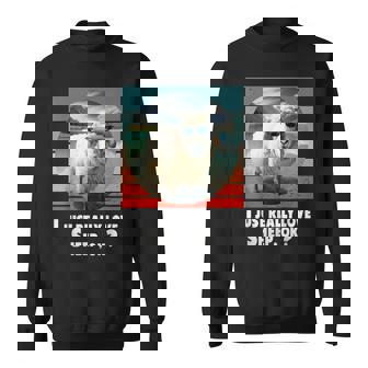 Ovejas Divertidas Con Gafas Deol Ovejas Divertidas Camisa de entrenamiento - Regaloses