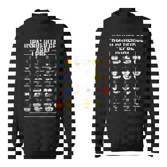 Hispanic Flags Alphabet Hearts Latin Heritage For Teacher Sweatshirt | Seseable FR