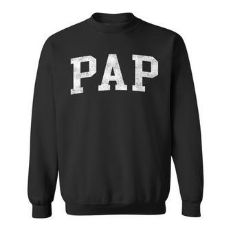 Pap Classic Bold Font Pap Birthday Sweatshirt - Thegiftio UK