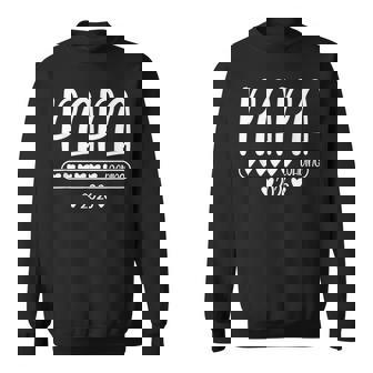 Papa 2026 Loadingchwangerschafterkünden Werdender Papa Sweatshirt - Seseable
