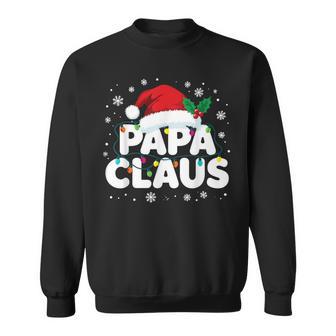 Papa Claus Matching Family Christmas Pajamas Sweatshirt - Thegiftio UK