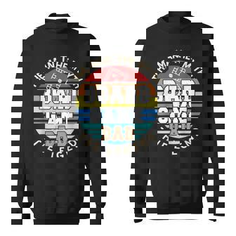 Papa De Jeux Deociété Humoristique Rétro Sweater e - Cadeauxyz