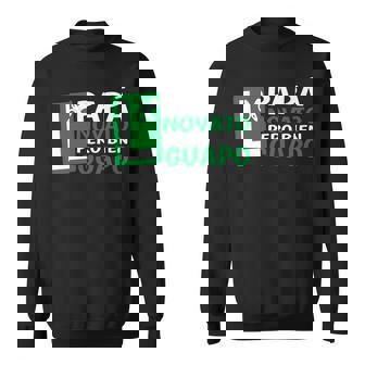 Papá En Prácticas Divertida Futuro Novato Anuncio Embarazada Manga Larga Camisa de entrenamiento - Regaloses