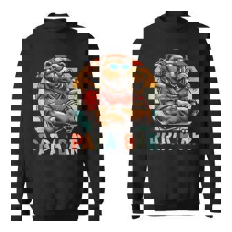 Papá Oso Papá Bear Día Del Padre Hijo Hija 2 Niños Retro Camisa de entrenamiento - Regaloses