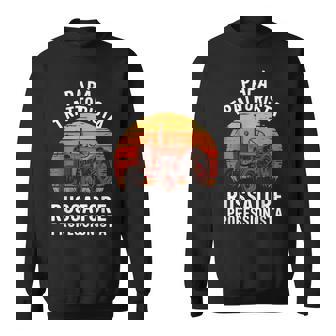 Papà Trattorista Trattore Uomo Contadino Agricoltore Russare Felpa - Novitaregali