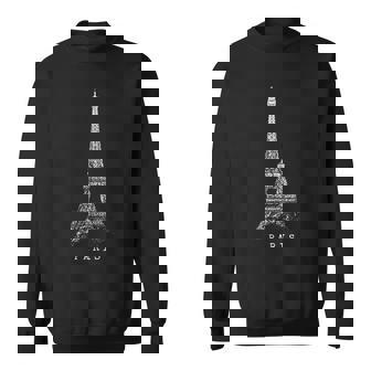 París Torre Eiffelintagekyline Love Francia Love Paris Camisa de entrenamiento - Regaloses