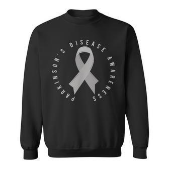 Parkinson's Disease Awareness Month April Support Wear Grey Sweatshirt - Thegiftio UK