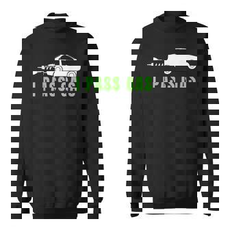 I Pass Gas Electric Car I Love EVs Electric Vehicle Sweatshirt Unisex | Mazezy