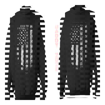 Patriotic Promoted To Daddy Est 2026 First Time Dad Sweatshirt | Seseable CA