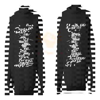 Pearls Are Always Appropriate Pearl Bracelet Feminine Retro Sweatshirt | Seseable FR