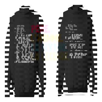 Père L'homme Le Mythe La Le'gende La Fête Des Pères Sweater e - Cadeauxyz