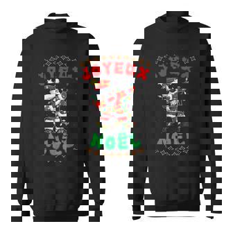 Père Noël Drôle Cadeau Joyeux Noël 2025 Sweater e - Cadeauxyz