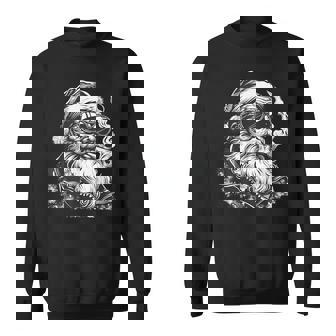 Père Noël Fumeur Rebelleombre Noël Sweater e - Cadeauxyz