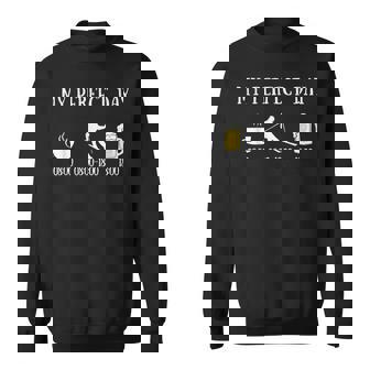 My Perfect Dayki Aperitivo Humor Esquiador Hombre Divertido Camisa de entrenamiento - Regaloses