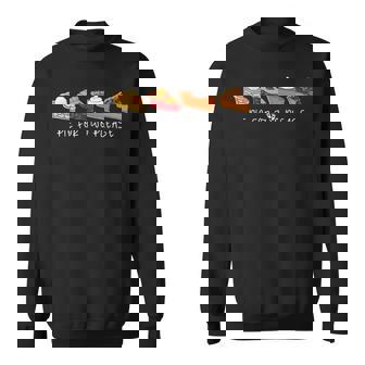 Pie For Two Please Thanksgiving Pregnancy Announcement Sweatshirt - Thegiftio