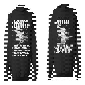 Pigeon Who Am I Gonna Crap On Today Pigeon Sweatshirt Unisex | Mazezy