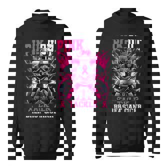 Pink Out Tackle Breast Cancer Awareness Football Game Day Sweatshirt - Thegiftio