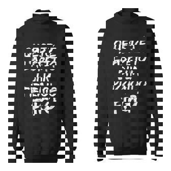 Pizzaiolo Figo Divertente Idea Regalo Per Pizzaiolo Felpa - Novitaregali