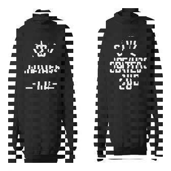 Pocket Cool Godfathers Club Best Dad Ever Retro Father's Day Sweatshirt - Thegiftio