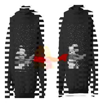 Pomeranian Dog Winter Christmas Sweater Xmas Pet Sweatshirt | Mazezy