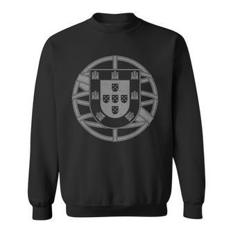 Portugal Coat Arms Portuguese Flag Symbol Emblem Sweatshirt - Thegiftio UK
