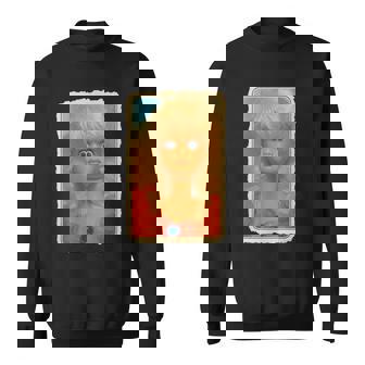 Poupée Rétro Effrayante Affiche Horreurintage Moche Sweater e - Cadeauxyz