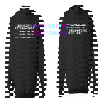 Powered By Indie Rock Music Festival Outfit Tank Top Sweatshirt Unisex | Mazezy