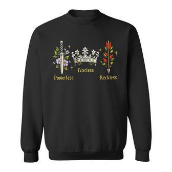 Powerless Fearless Reckless Retro Sweatshirt - Thegiftio UK