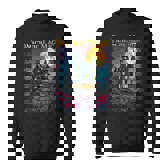 Practical Magic Witchy Halloween Love Vintage Witch Magic Sweatshirt | Seseable UK