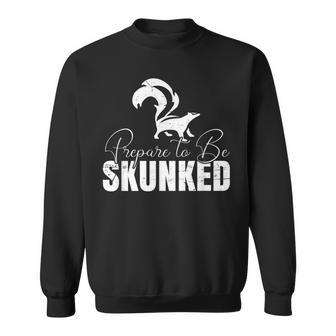 Prepare To Be Skunked Lovers Cribbage Game Sweatshirt - Thegiftio UK