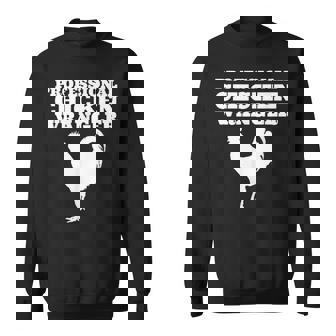 Professional Chicken Wrangler Urban Farmer Backyard Chicken Sweatshirt Unisex | Mazezy