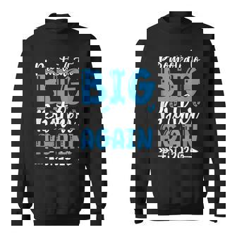 Promoted To Big Brother 2026 Again Pregnancy Announcement Sweatshirt | Mazezy