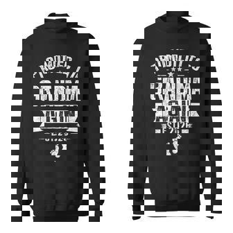 Promoted To Grandma Again Est 2026 Pregnancy Announcement Sweatshirt | Seseable UK