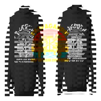 Propagandhi Co How To Clean Everything -Adults Black Small Sweatshirt - Thegiftio