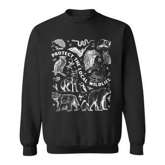 Protect The Local Wildlife Forest Animals Nature Woodland Sweatshirt - Thegiftio UK