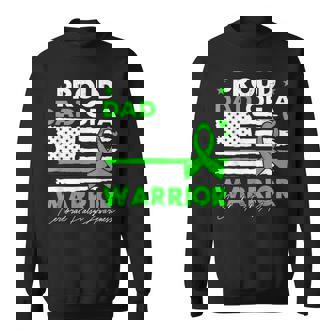 Proud Dad Of A Warrior Cerebral Palsy Awareness Sweatshirt - Thegiftio