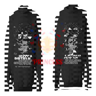 Puerto Rican Princess Puerto Rico Hispanic Heritage Sweatshirt | Mazezy