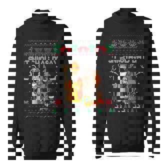 Pull Moche Père Noël Origint Nicolas 2025 Sweater e - Cadeauxyz