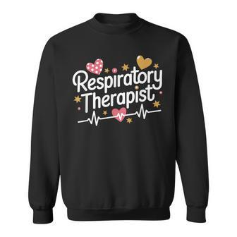 Pulmonary Rt Respiratory Nursing Respiratory Therapist Sweatshirt - Monsterry