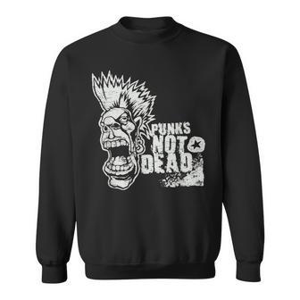 Punks Not Dead Sweater e - Cadeauxyz