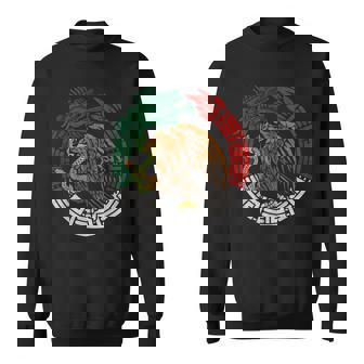 Quetzalcoatl ウロボロス アステカ 羽つき 蛇 メキシコ国旗 スウェットシャツ - Kawaiitshirt