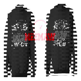 Race Car Birthday Party Racing Family Meemaw Pit Crew Sweatshirt | Seseable CA