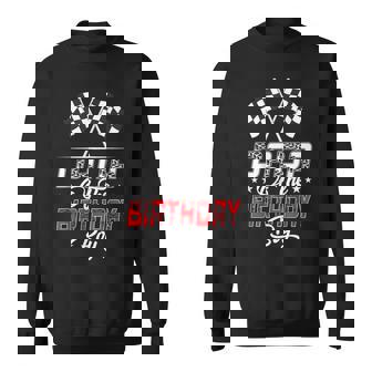 Race Car Dada Of The Birthday Boy Racing Family Pit Crew Sweatshirt - Thegiftio